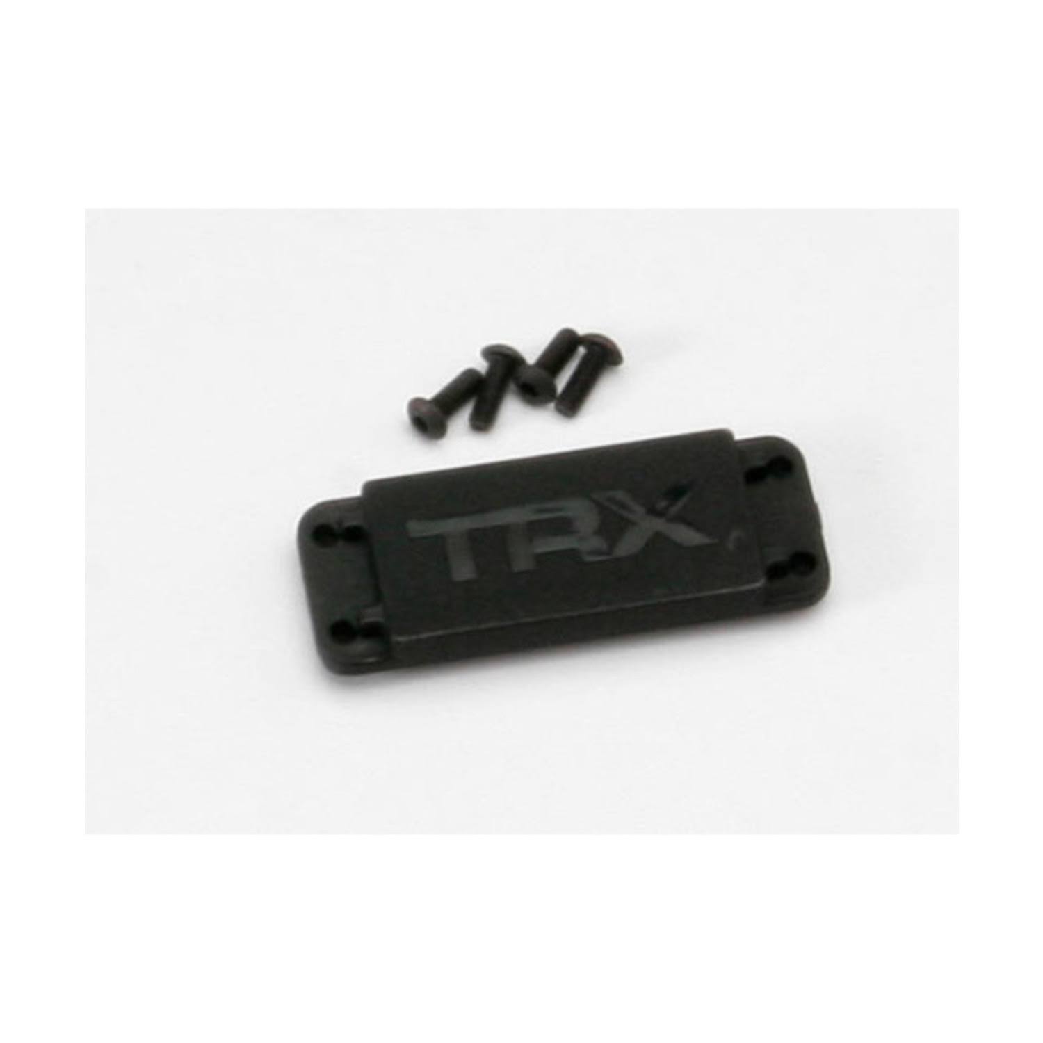Traxxas 5326X Servo Cover Plate with Screws
