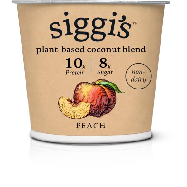 Siggi's Coconut Blend, Plant-Based, Non-Dairy, Peach - 5.3 oz