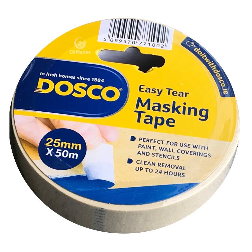 Dosco Masking Tape - 19mm x 50m