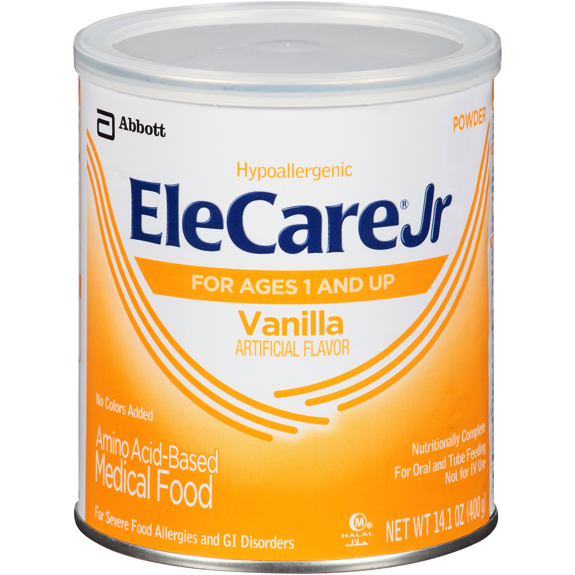 Abbott EleCare Jr Amino Acid-Based Medical Food - Vanilla, for Ages 1 and Up, 14.1oz