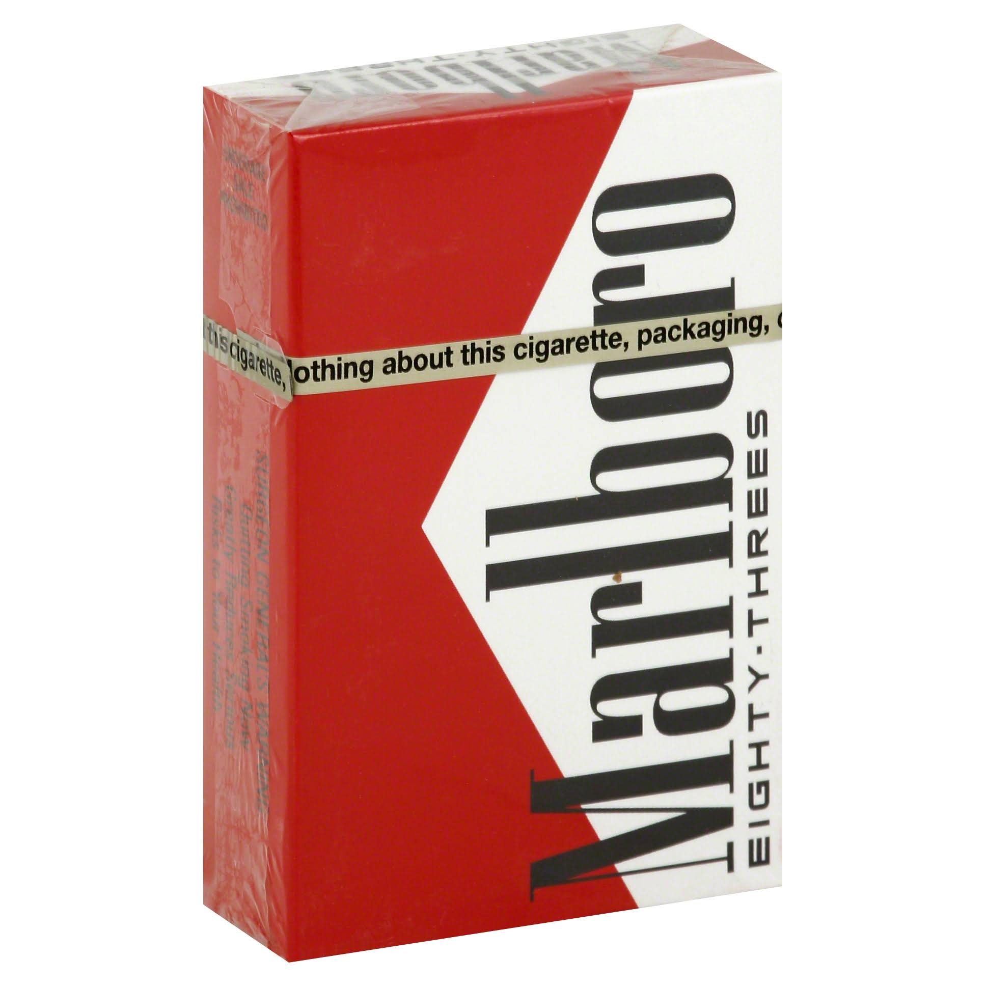 Marlboro Cigarettes, Eighty-Threes - 20 cigarettes