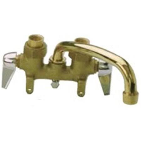 B & K Industries Laundry Tray Faucet - 2 Handle, Brass