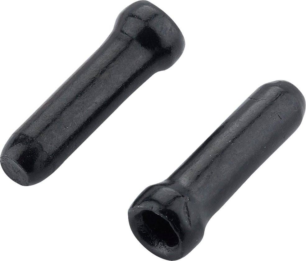 Jagwire Cable End Crimps - Black, 1.8mm, Small, 500ct