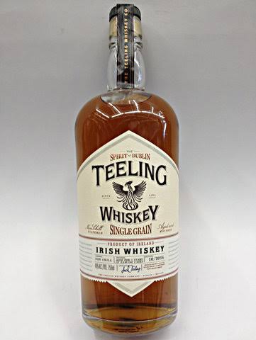 THE TEELING WHISKEY CO. Teeling Irish Single Grain Whiskey - 750 ml bottle