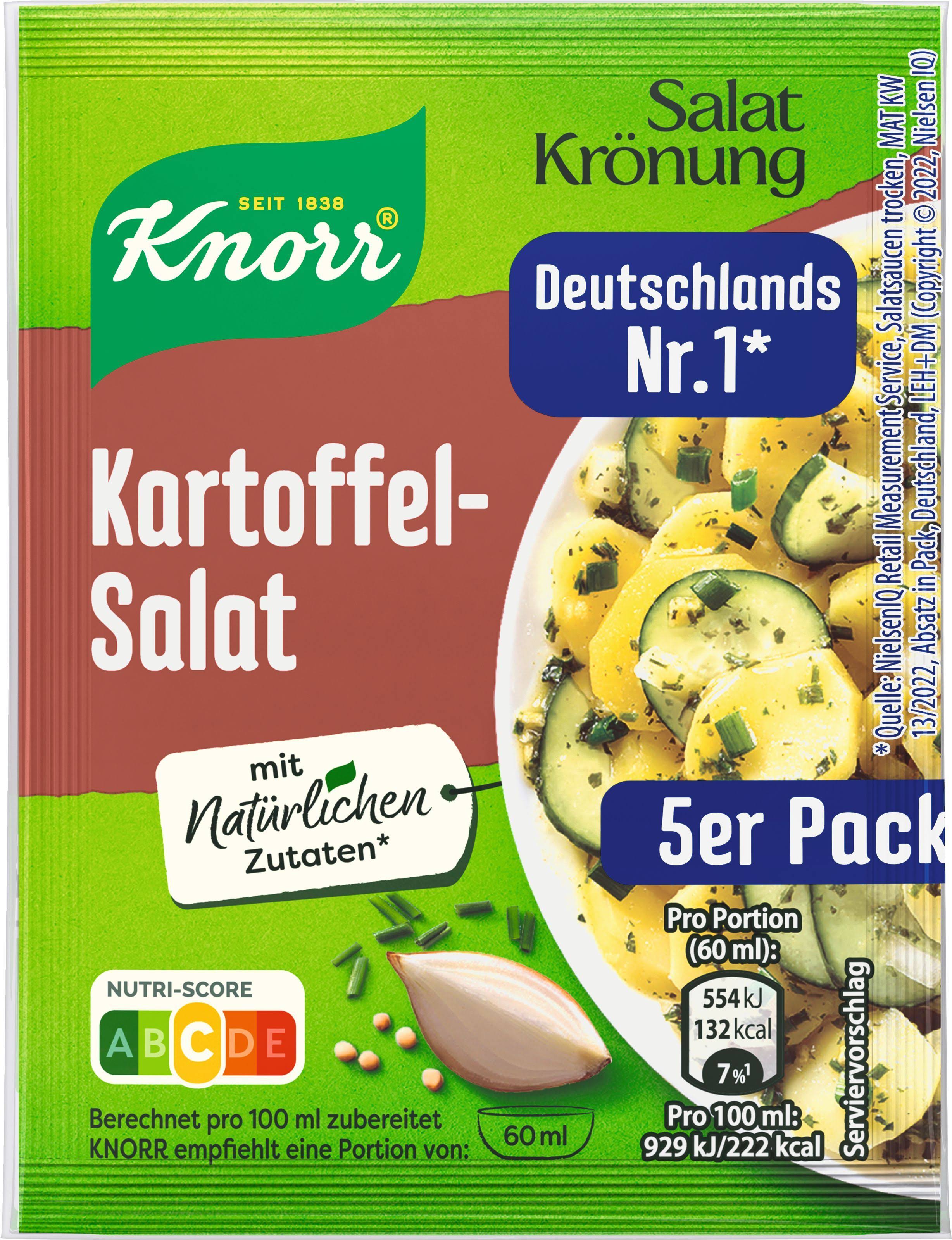 Knorr Salat Kroenung Potato Salad 5 Packs Krönung Dressing from Germany