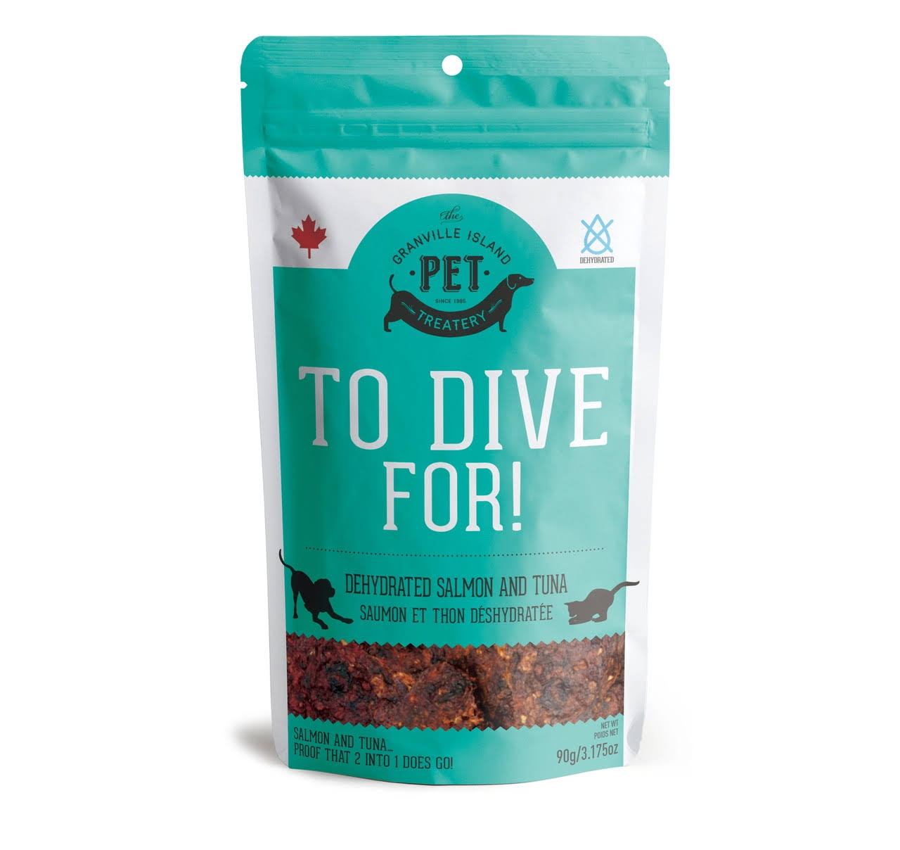 Granville Pet Treatery to Dive for Dehydrated Salmon & Tuna Treats