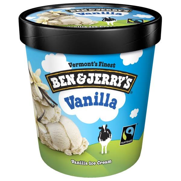 Ben and Jerry's Ice Cream - Vanilla