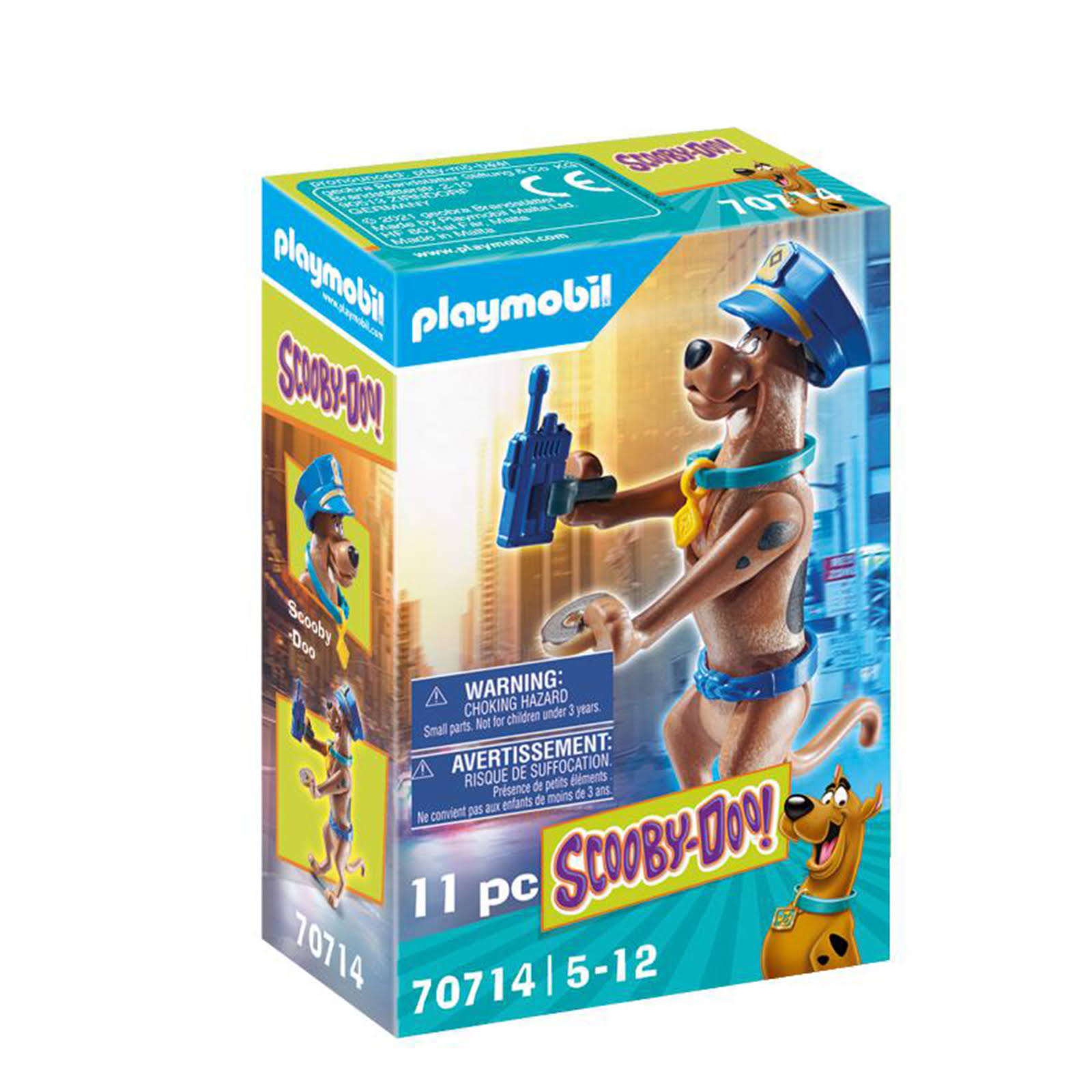 Playmobil 70714 - Scooby-Doo! Collectible Police Figure