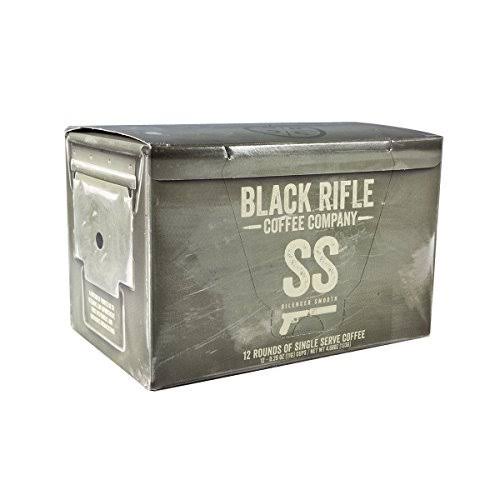 Black Rifle Coffee Rounds SILENCER Smooth Light Roast 12 Count