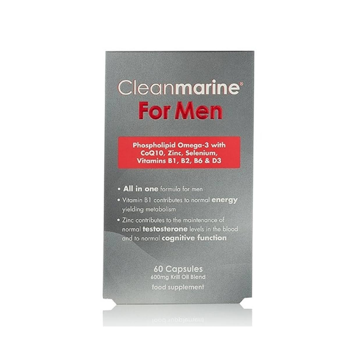 Cleanmarine Krill Oil for Men (60)