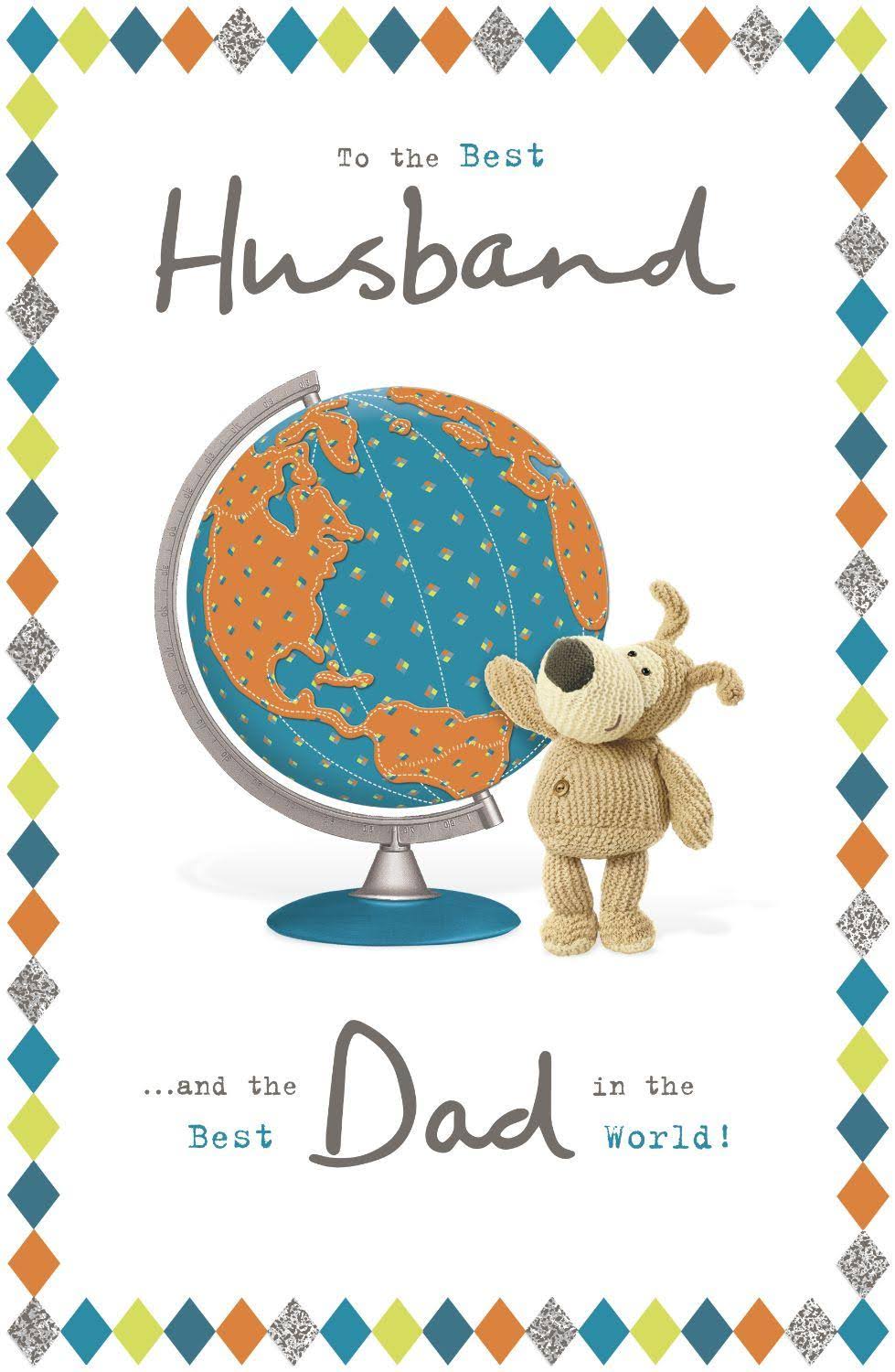 Best Dad Ever ' Official Boofle Father's Day Card Greeting Cards Fathers 