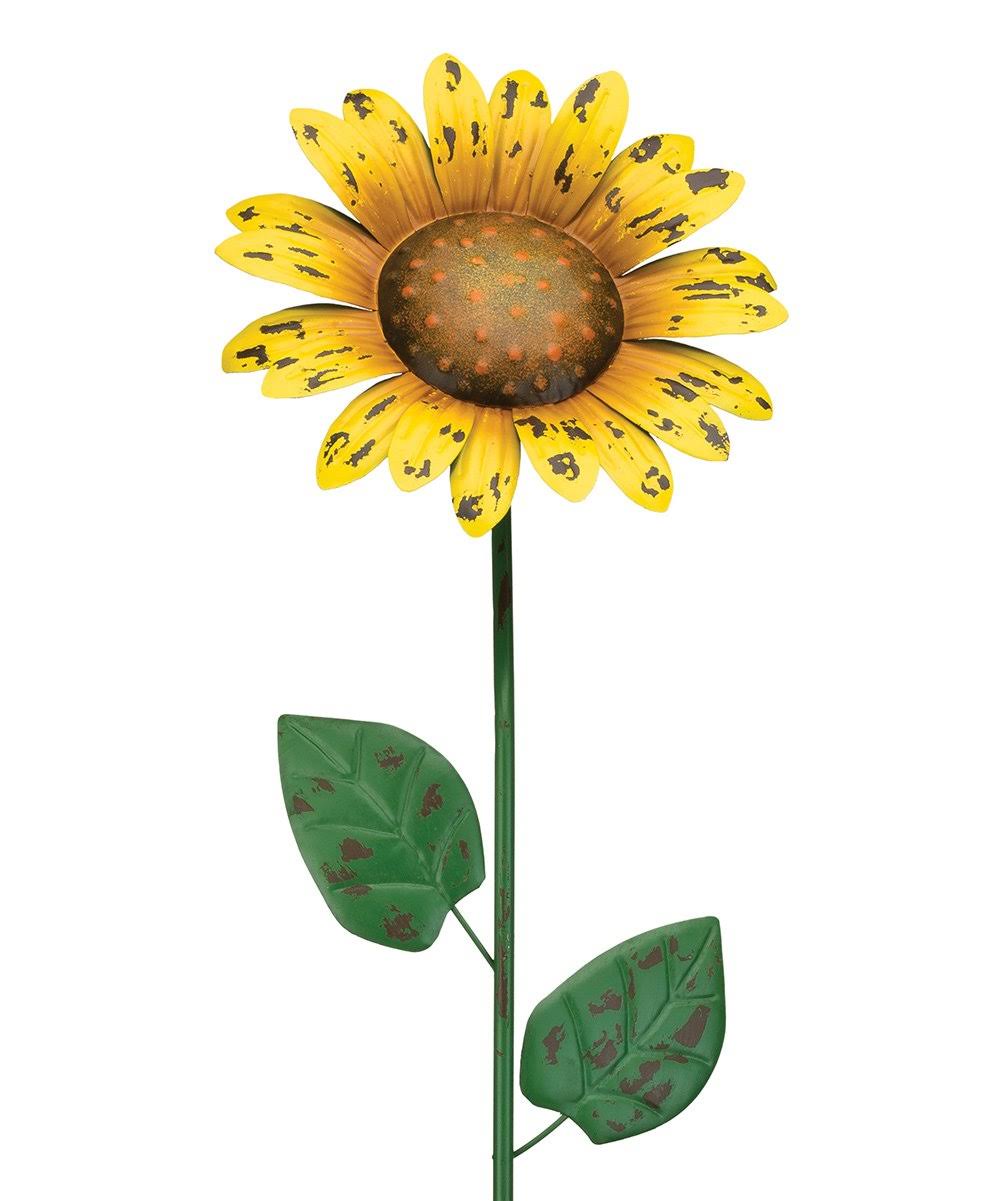 Regal Art & Gift Rustic Sunflower Garden Stake One-Size