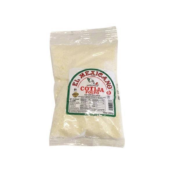 El Mexicano Cotija Polvo Queso Aged Part Skim Milk Cheese - 10 oz