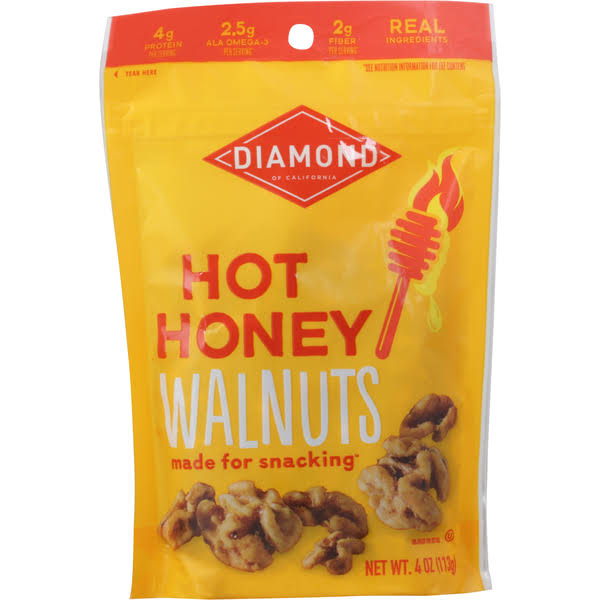 Diamond Walnuts, Hot Honey - 4 oz