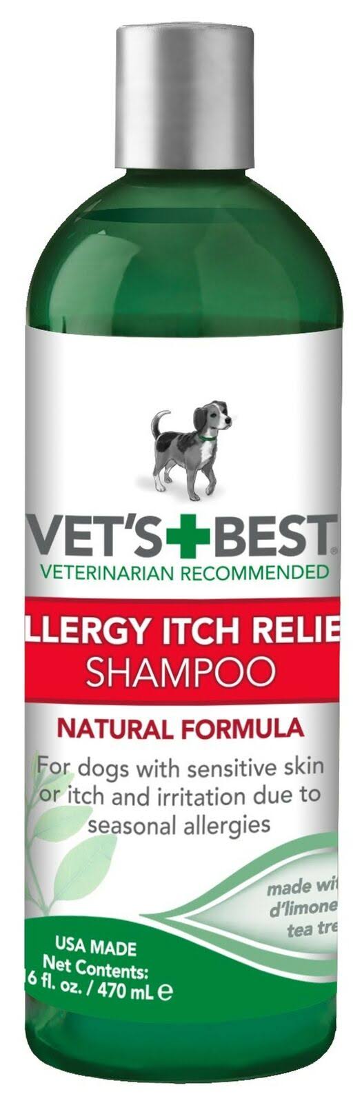 Vet's Best Allergy Itch Relief Dog Shampoo - 16oz