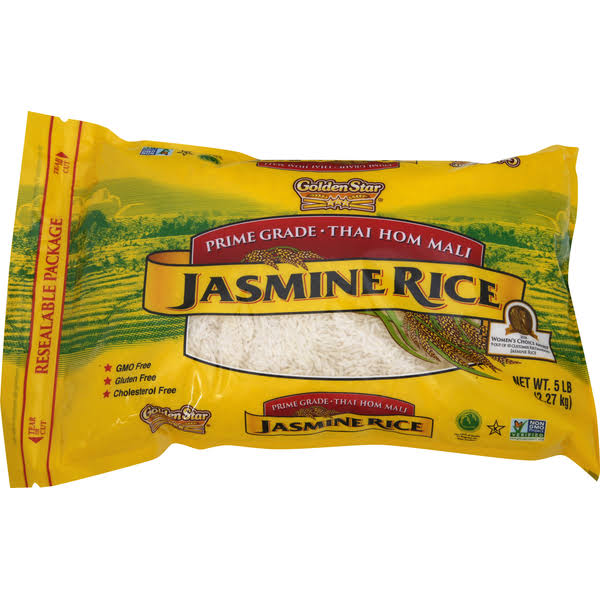 Golden Star Jasmine Rice - 5lbs