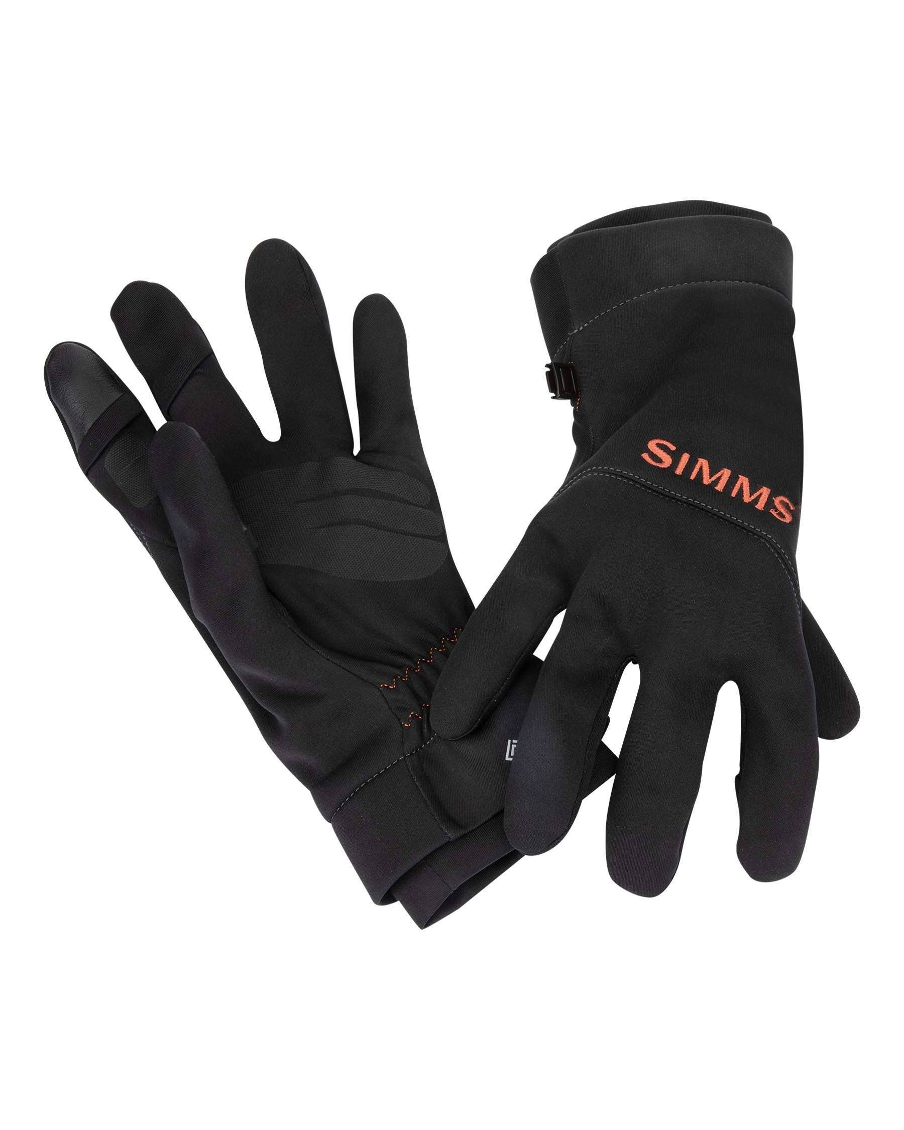 Simms GORE-TEX Infinium Flex Glove, Black / L