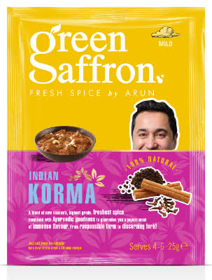 Green Saffron Indian Korma - Mild, 25g