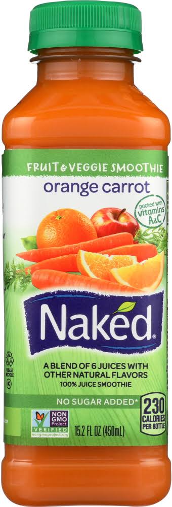 Naked Juice Smoothie - Orange Carrot, 15.2oz