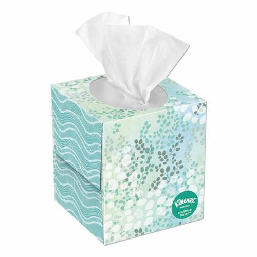 Kleenex Soothing Lotion Facial Tissue - 65ct