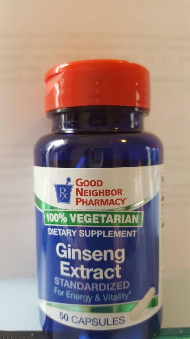 GNP Ginseng Extract 50 Capsules