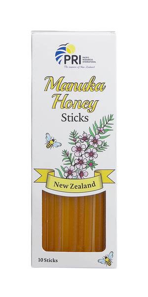 Pacific Resources International Manuka Honey Sticks, 10 Count