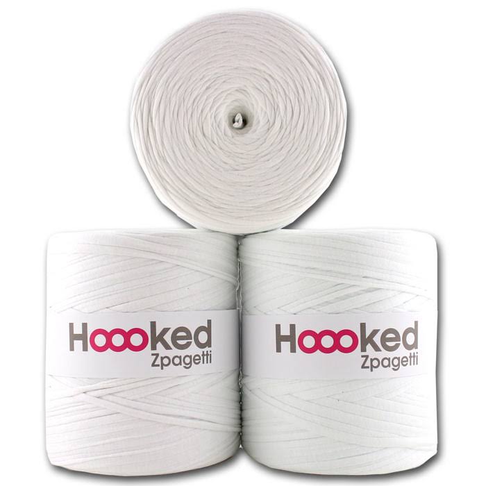 Hoooked Zpagetti Yarn - Lily White*