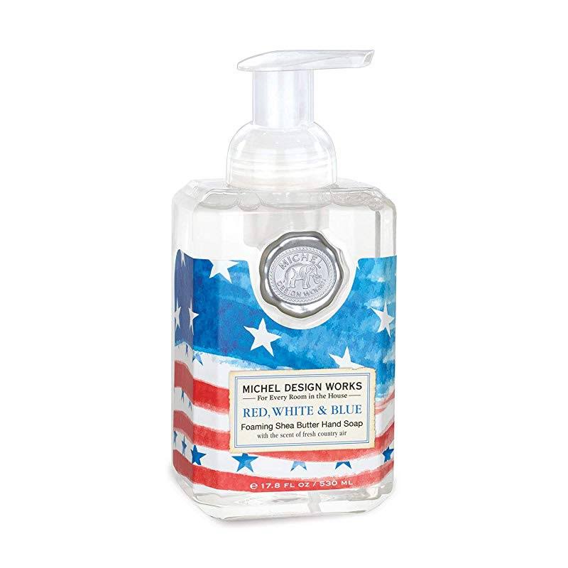 Michel Design Works Foaming Hand Soap, Red, White & Blue | General