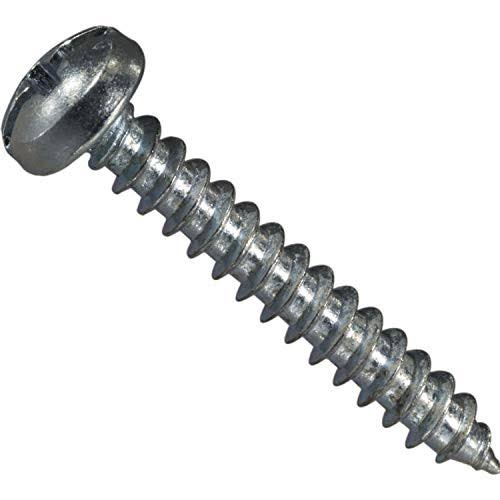 Midwest 03190 Combo Tapping Screw - 10 x 1-1/4", Steel, Zinc Plated