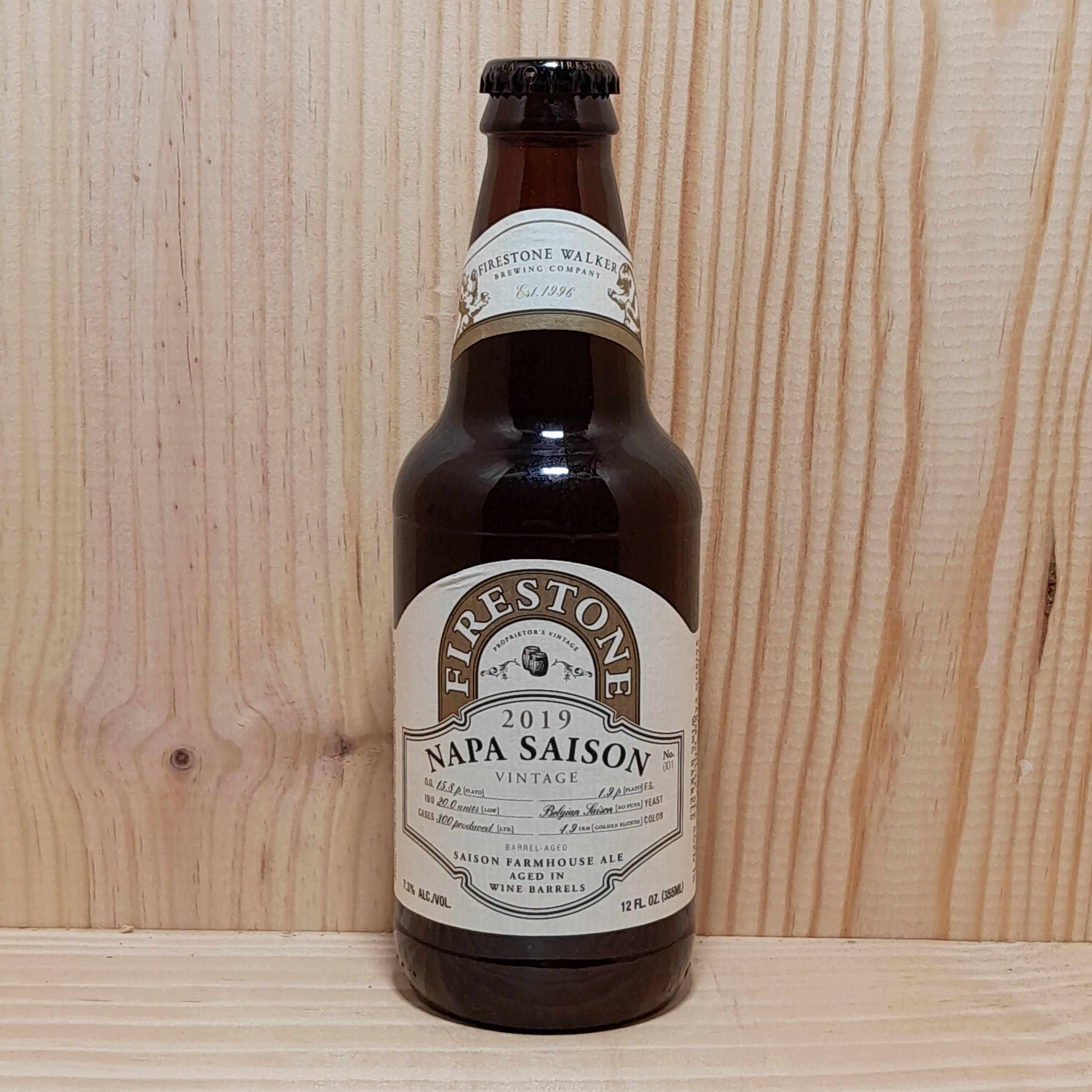 Firestone - Napa Saison Farmhouse Ale 2019 7.3% ABV 355ml Bottle
