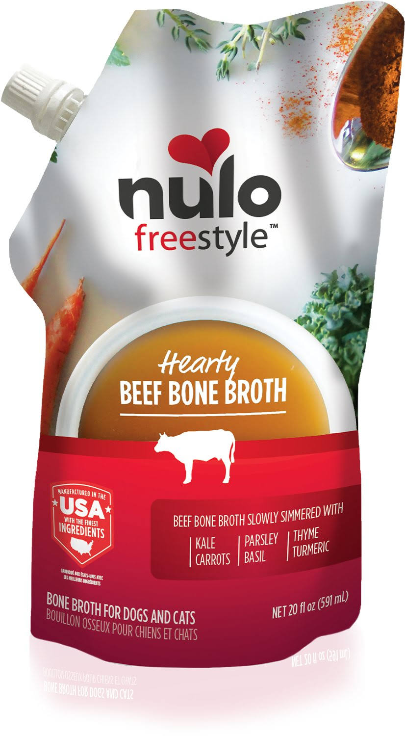 Nulo Freestyle Dog Food Topper Grass-Fed Beef Bone Brot