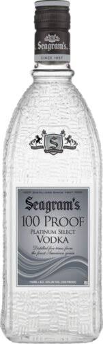 Seagram's Vodka Platinum 100 Proof 1.75L