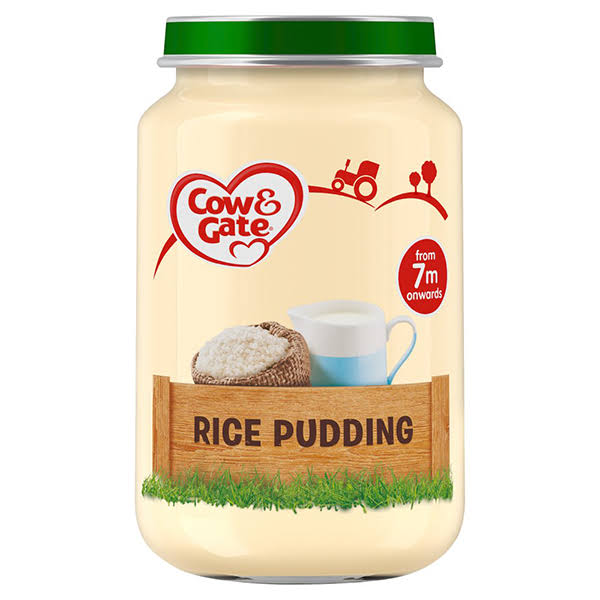 Cow and Gate Rice Pudding Baby Food - from 7m Onwards, 200g