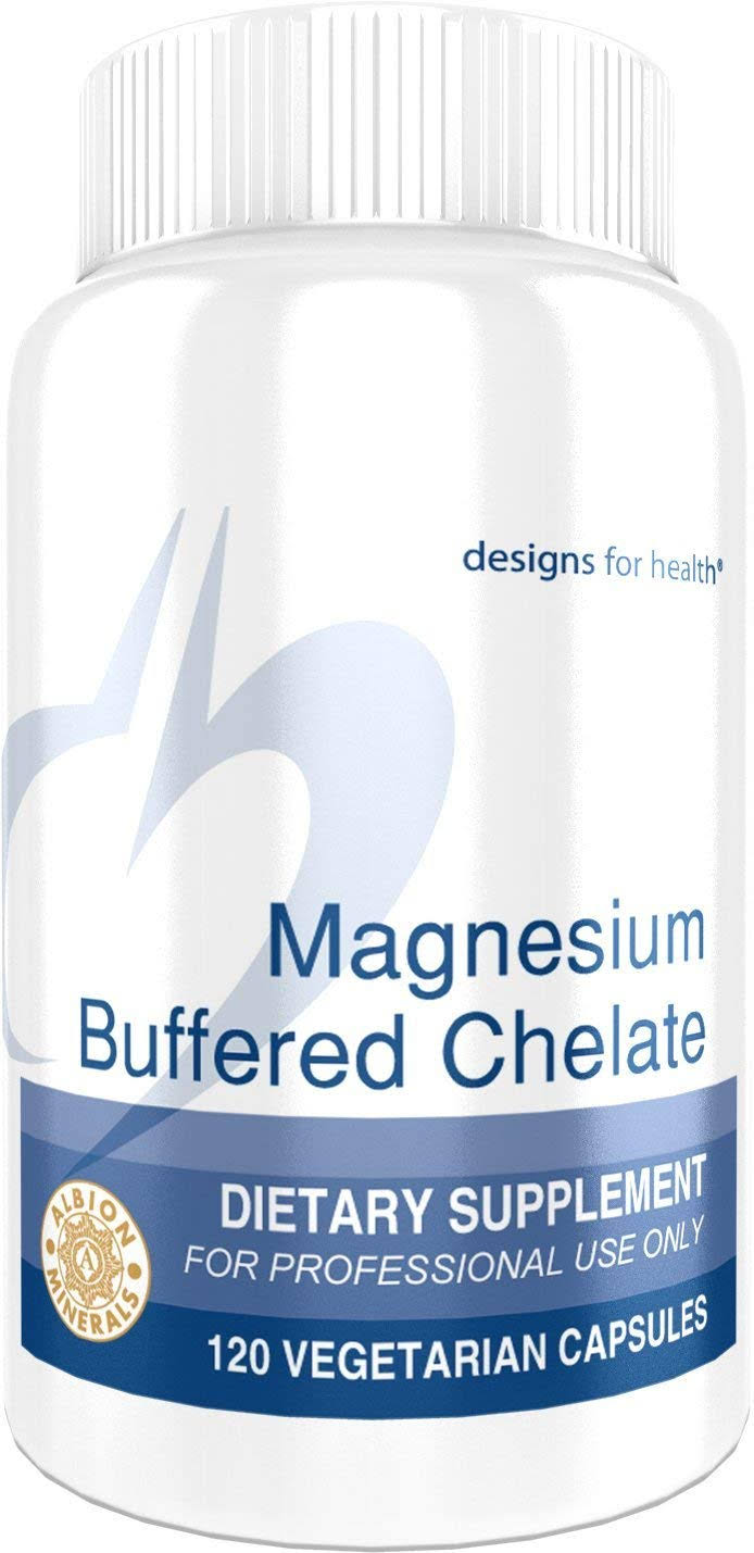 Designs for Health Magnesium Buffered Chelate - 120 Capsules