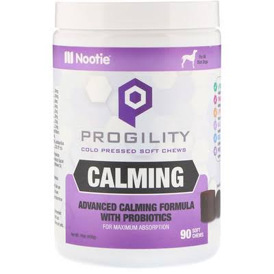 Nootie Progility Calming and Probiotic Soft Dog Chews - 90pcs