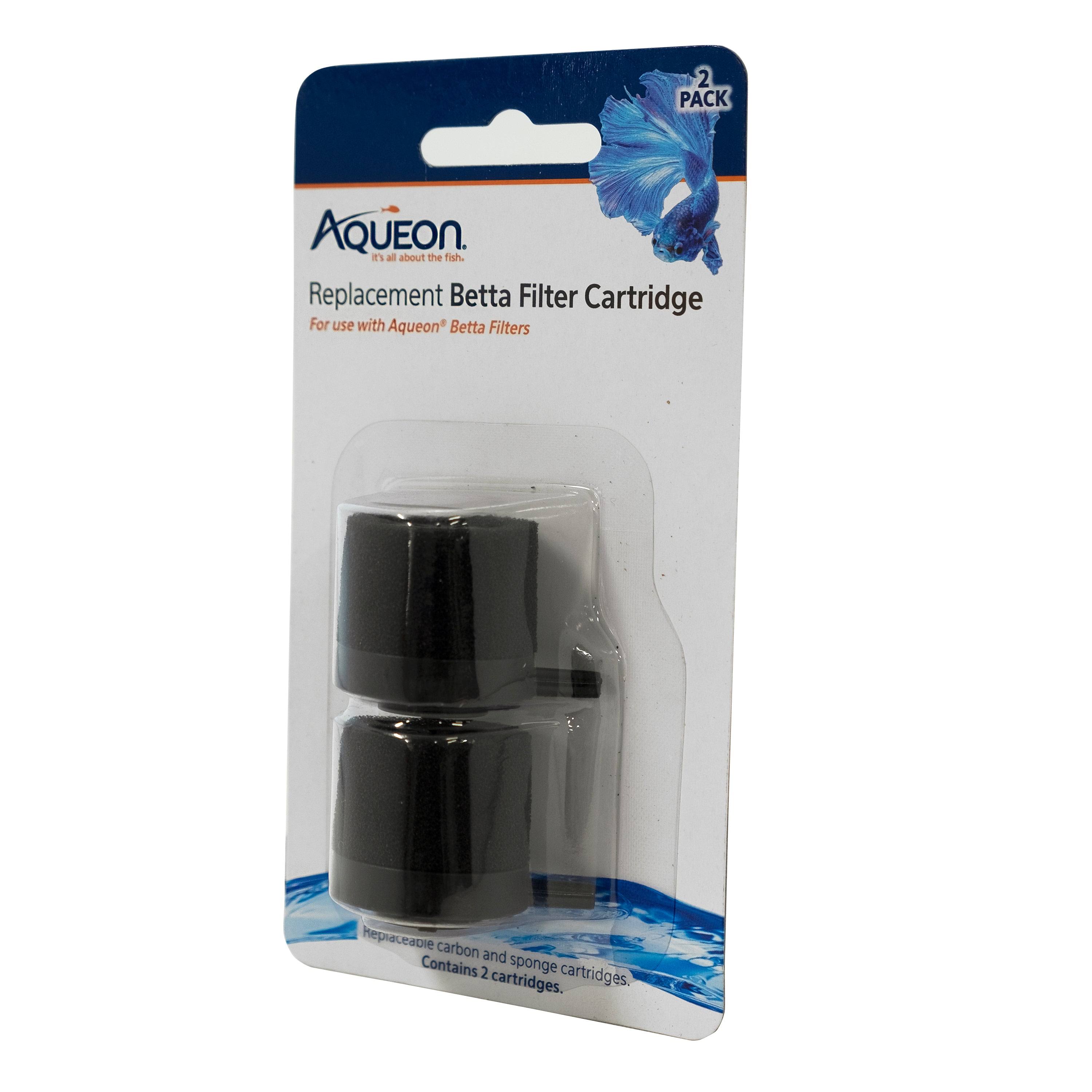 Aqueon Betta Filter Replacement Cartridge (2 Pack)