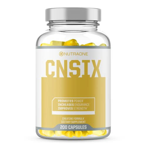 CNSix Creatine Capsules By NutraOne – Creatine HCL To Help Build Lean Muscle*