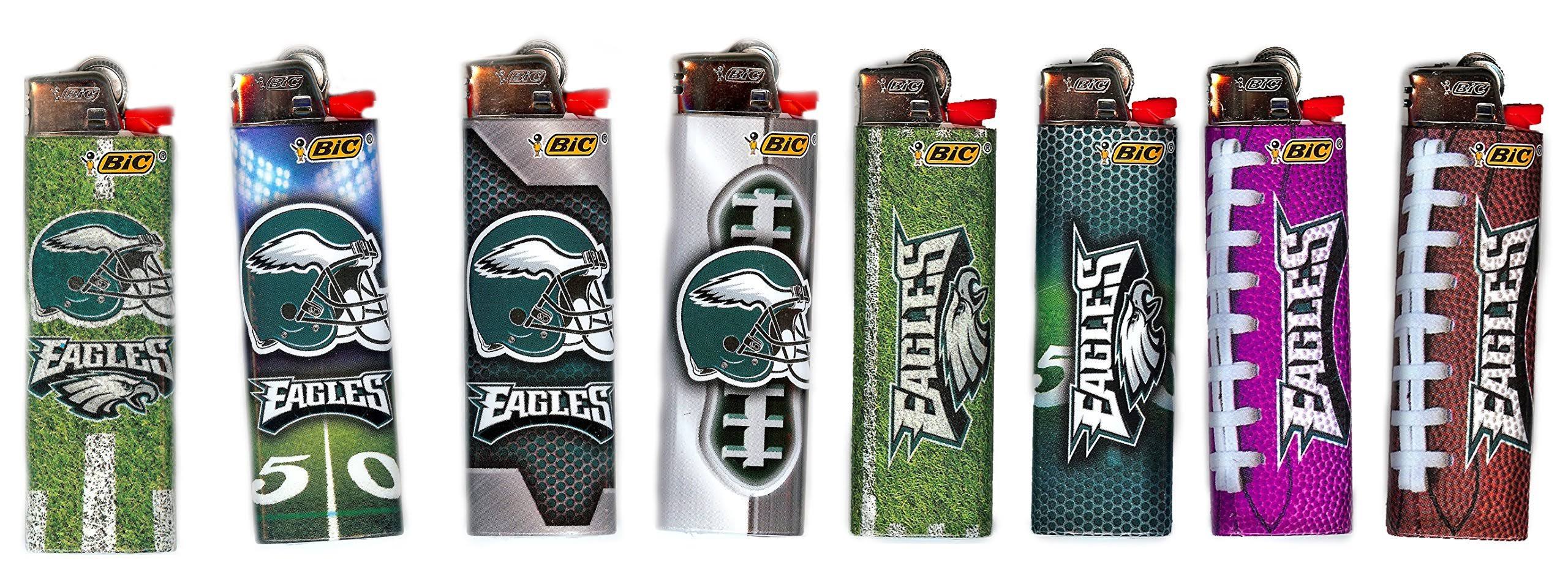 BIC NFL Philadelphia Eagles Lighters - 8pcs