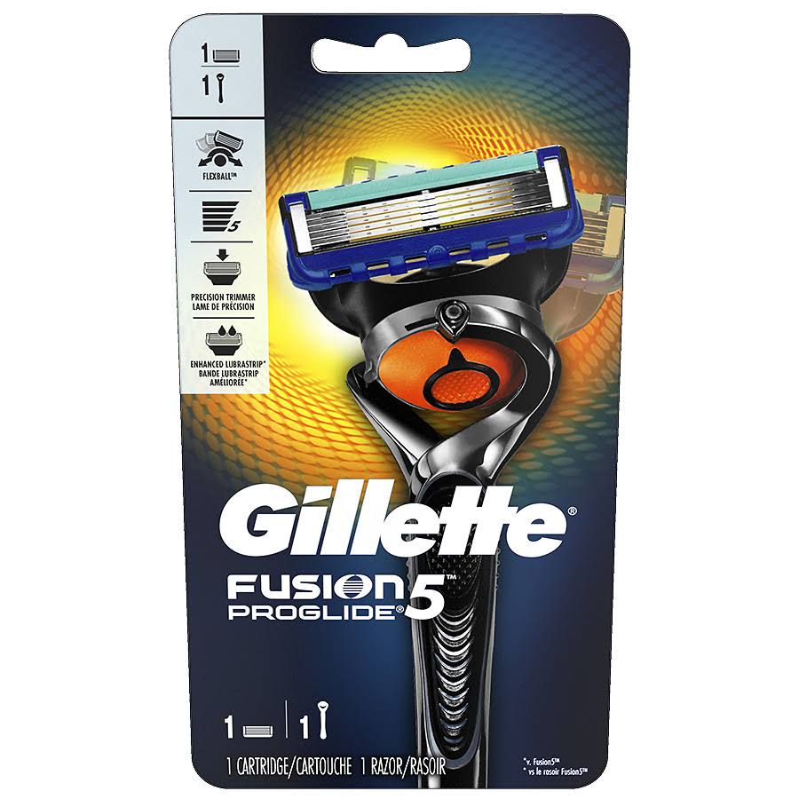 Gillette Fusion ProGlide Manual Men's Razor with FlexBall Handle