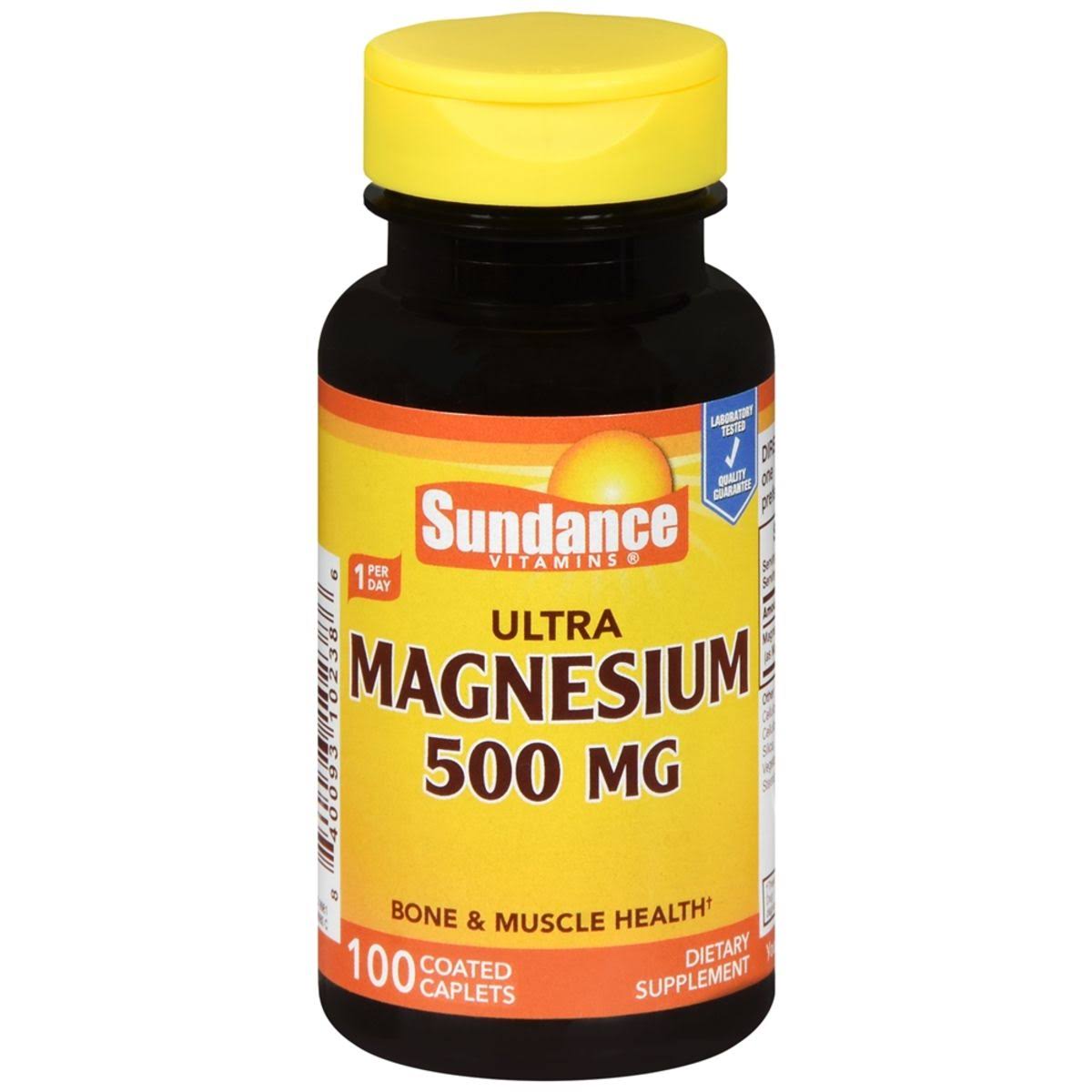 Sundance Ultra Magnesium Dietary Supplement - 500mg, 100ct