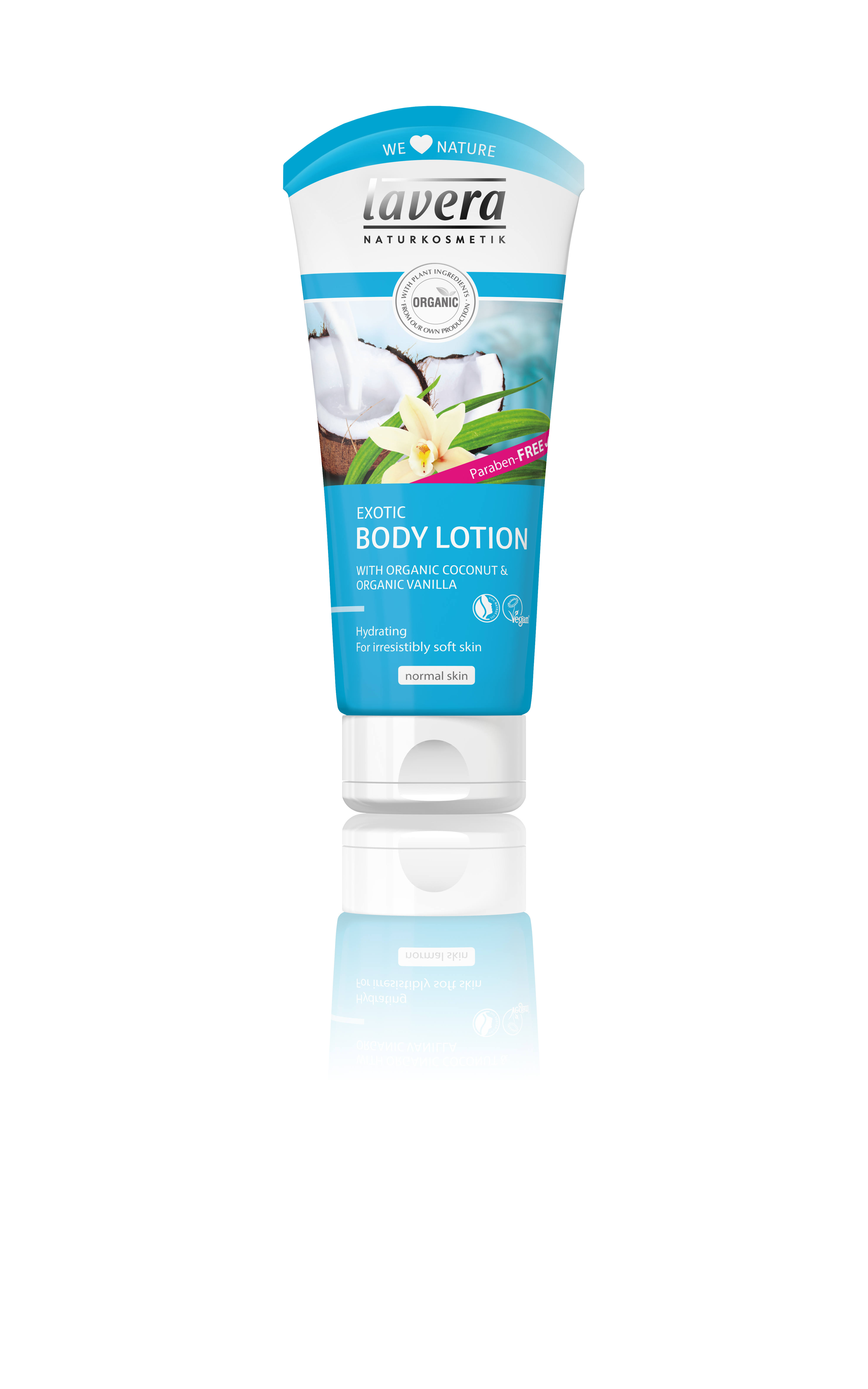 Lavera Exotic Body Lotion 200ml - Organic Coconut & Vanilla