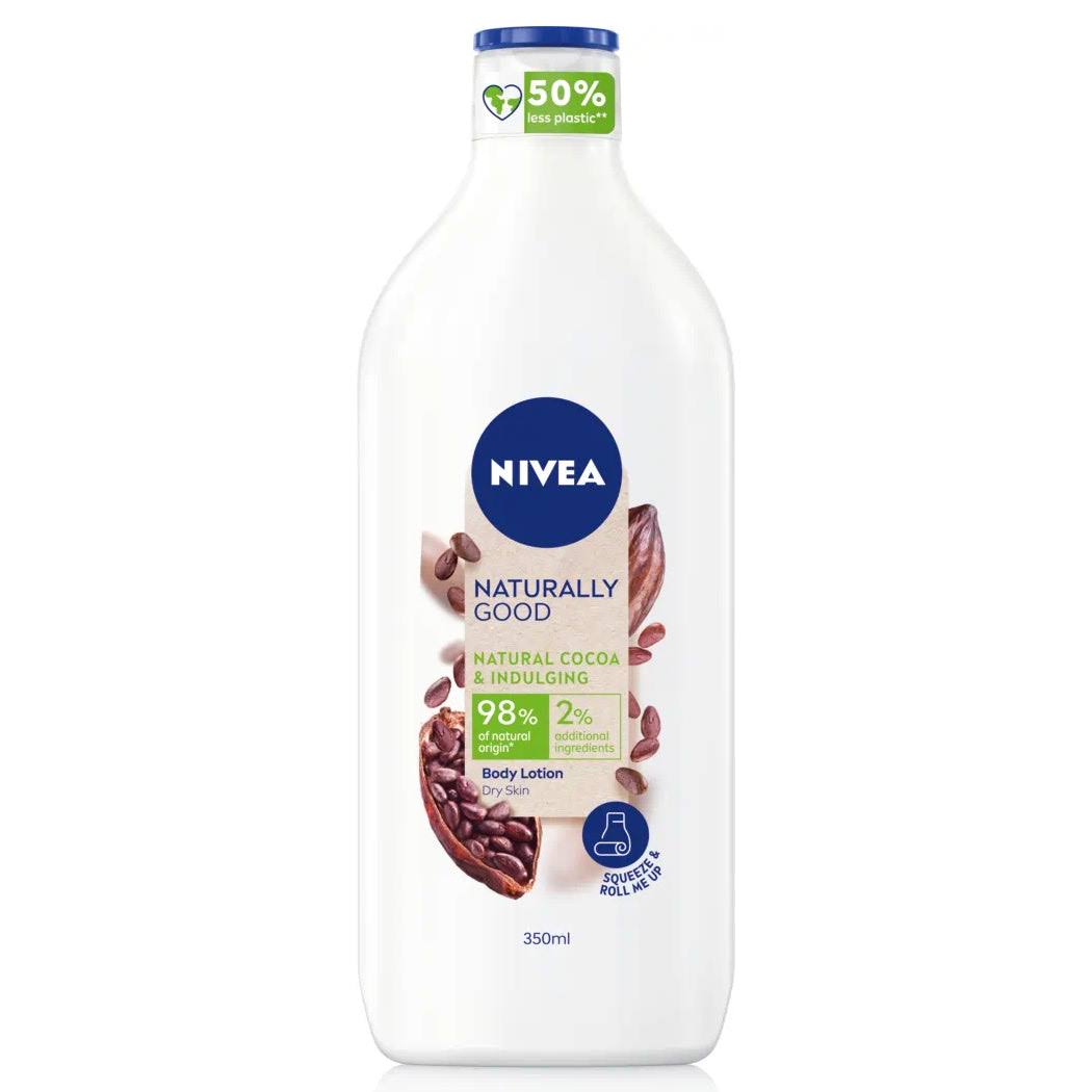 Nivea Naturally Good Body Lotion Cocoa Butter 350ml by dpharmacy