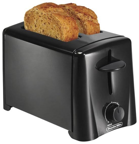 Proctor Silex 22612 2-Slice Toaster - Black