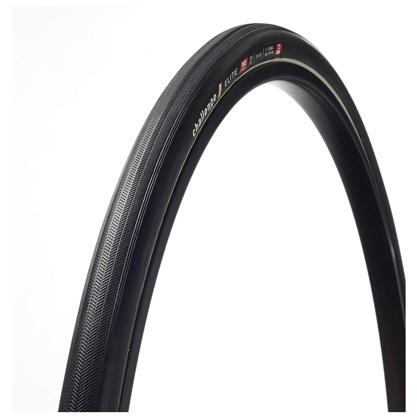 Challenge Elite Pro Tire - Tubular, 700mm x 25mm, 220TPI, Black