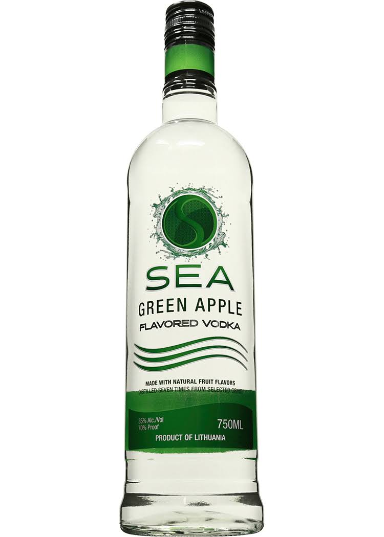 Sea Green Apple Vodka (750ml)