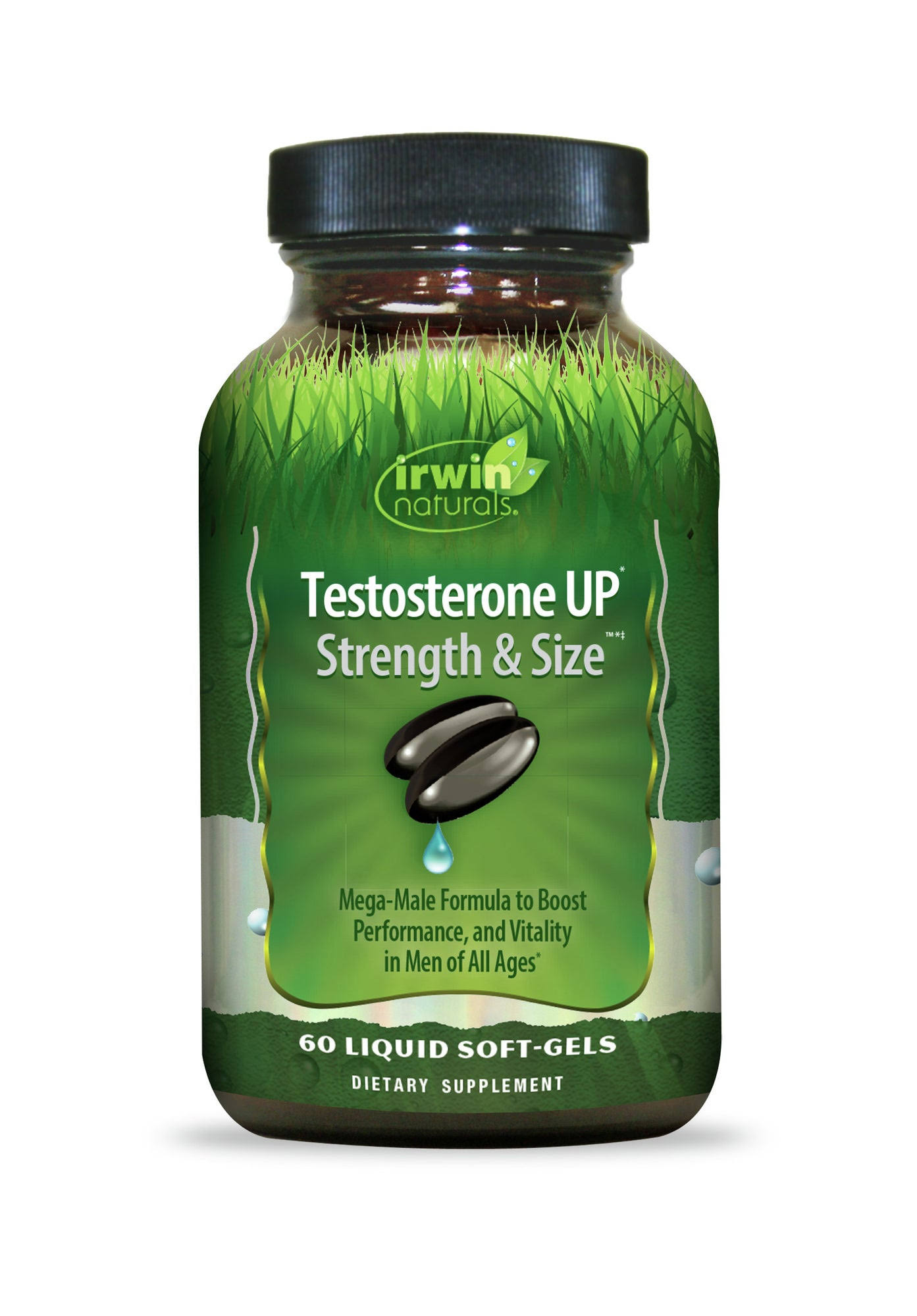 Irwin Naturals Testosterone UP Strength and Size - 60 Softgels