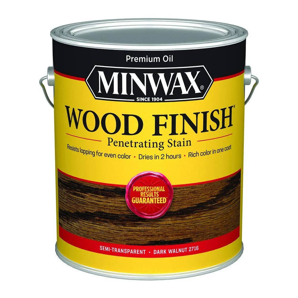 Minwax Wood Finish Penetrating Stain 1 gal., Dark Walnut