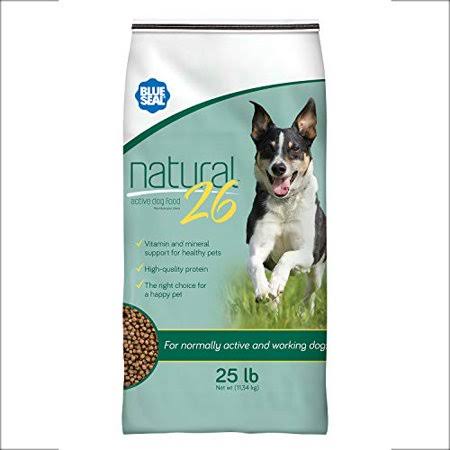 Kent Nutrition Blue Seal Natural 26 Active Dog Food - 25lbs