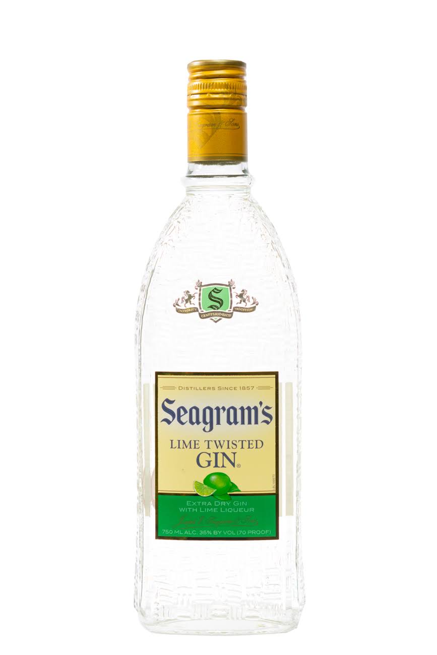 Seagram's Gin - Lime Twisted, 750ml