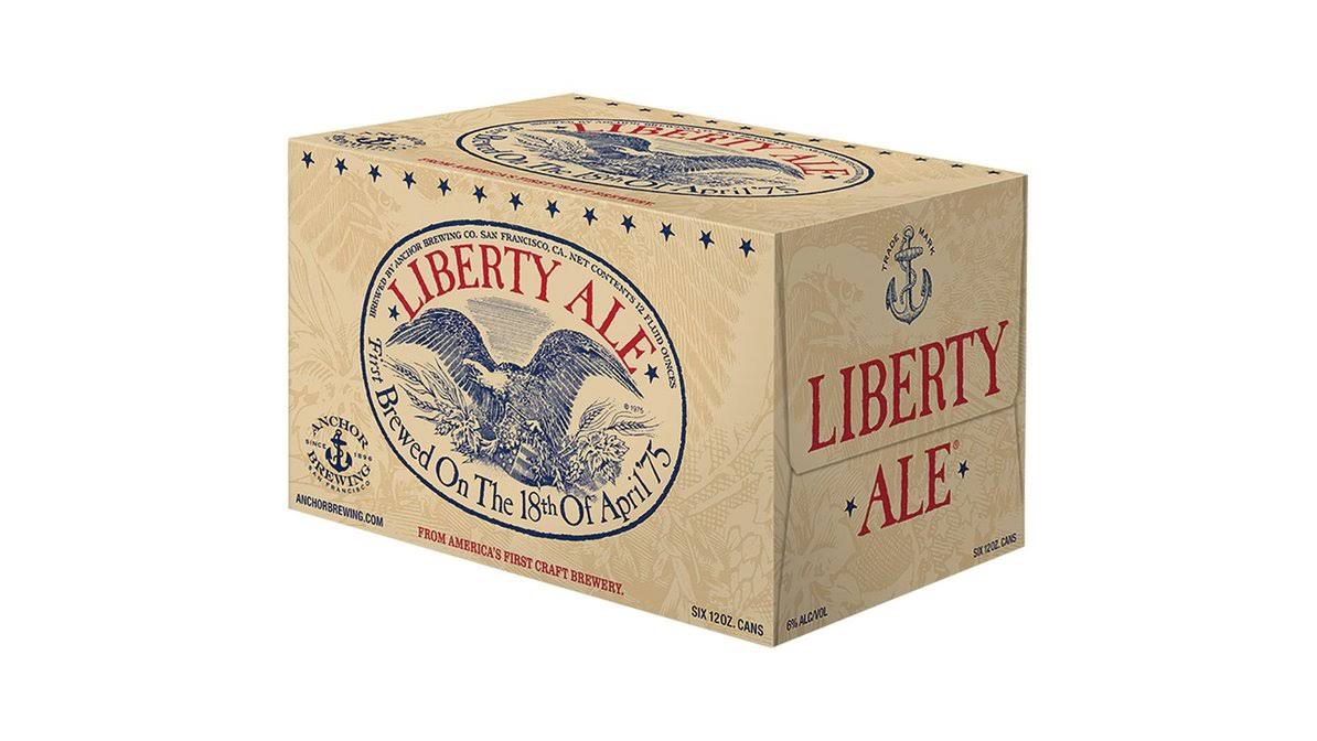 Anchor Brewing Liberty Ale (6 Pack 12oz cans)